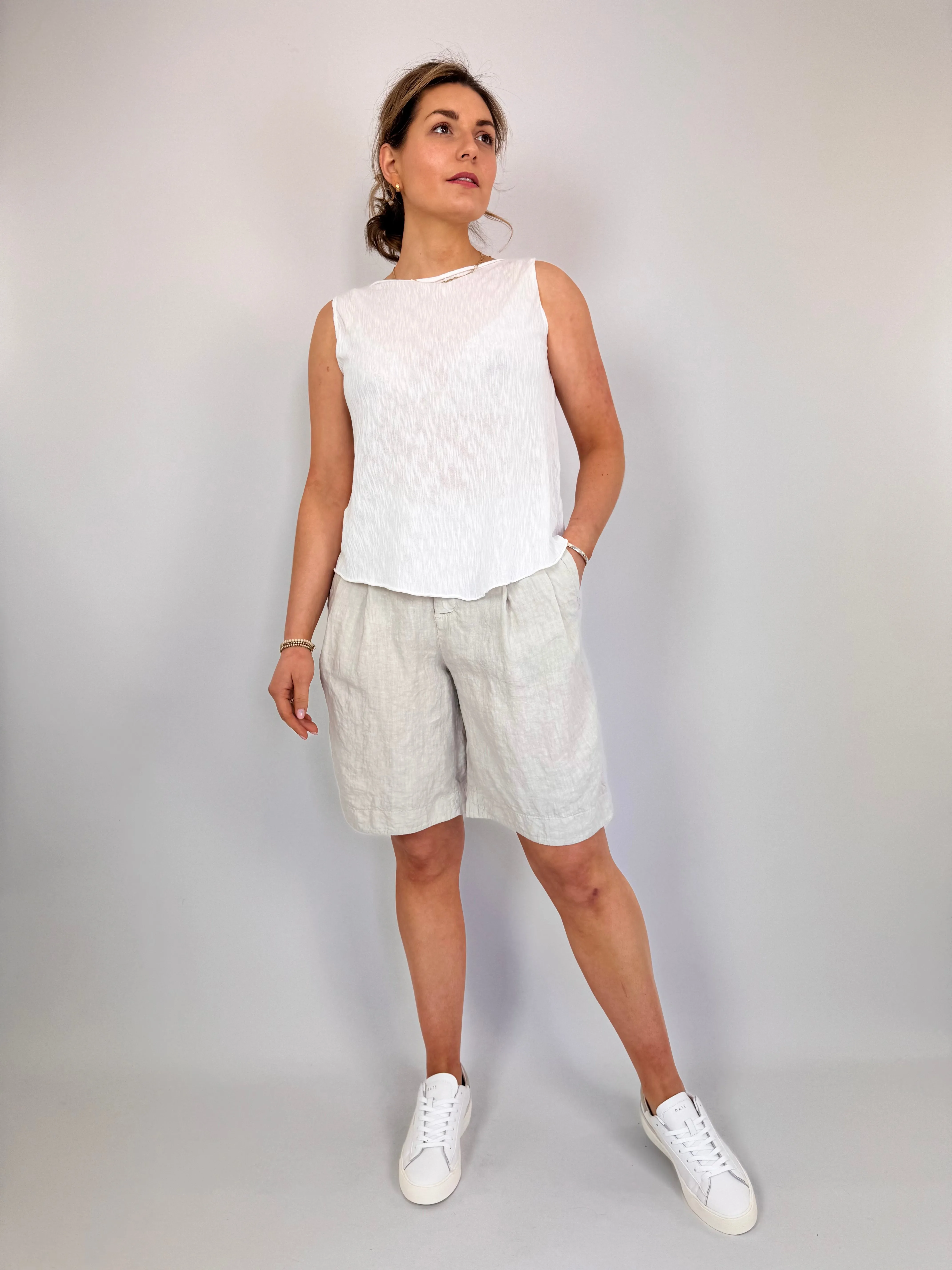 Transit Par-Such D134 Shorts Sand