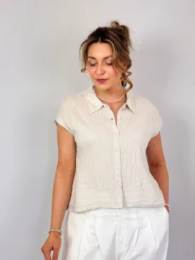 Transit Par-Such R272 Shirt Sand