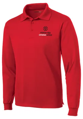 Unisex Chapel Long Sleeve Polo