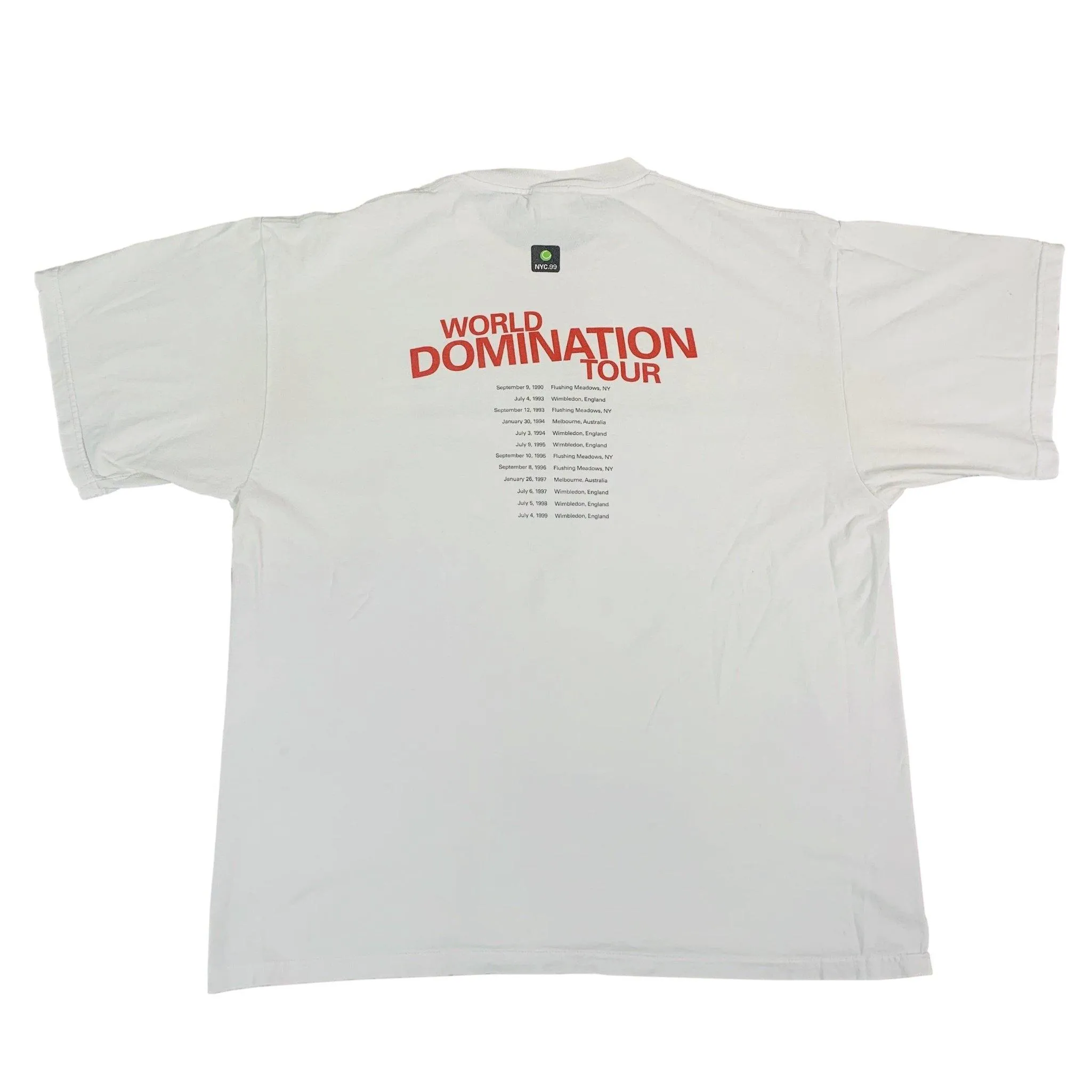 Vintage Pete Sampras "World Domination" T-Shirt