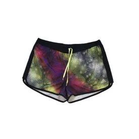 Womens Adidas M10 Short Graph - D85824 - Black Multi shorts