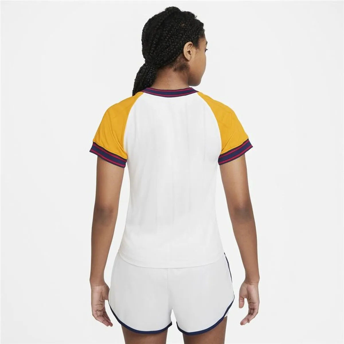 Women’S Short Sleeve T-Shirt Nike Court Dri-Fit Slam White