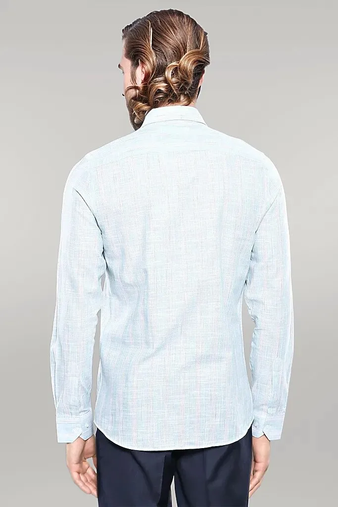 WSS Light Green Plaid Shirt  - Singen
